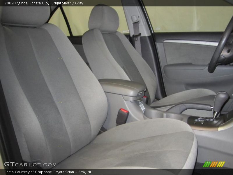 Bright Silver / Gray 2009 Hyundai Sonata GLS