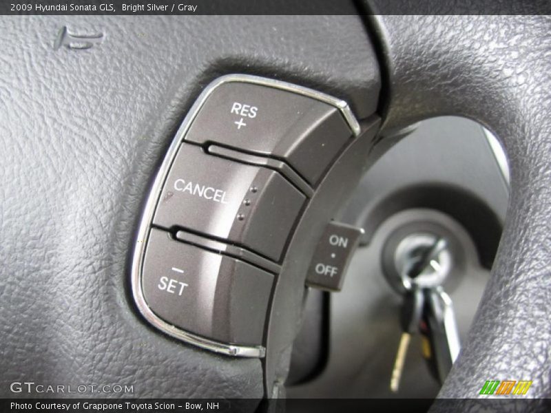 Bright Silver / Gray 2009 Hyundai Sonata GLS