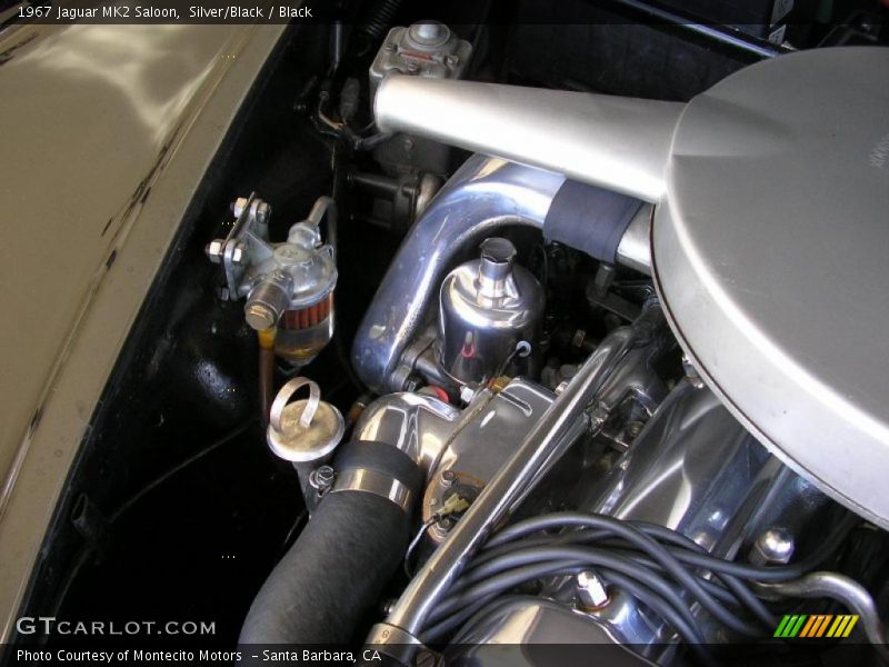 Silver/Black / Black 1967 Jaguar MK2 Saloon