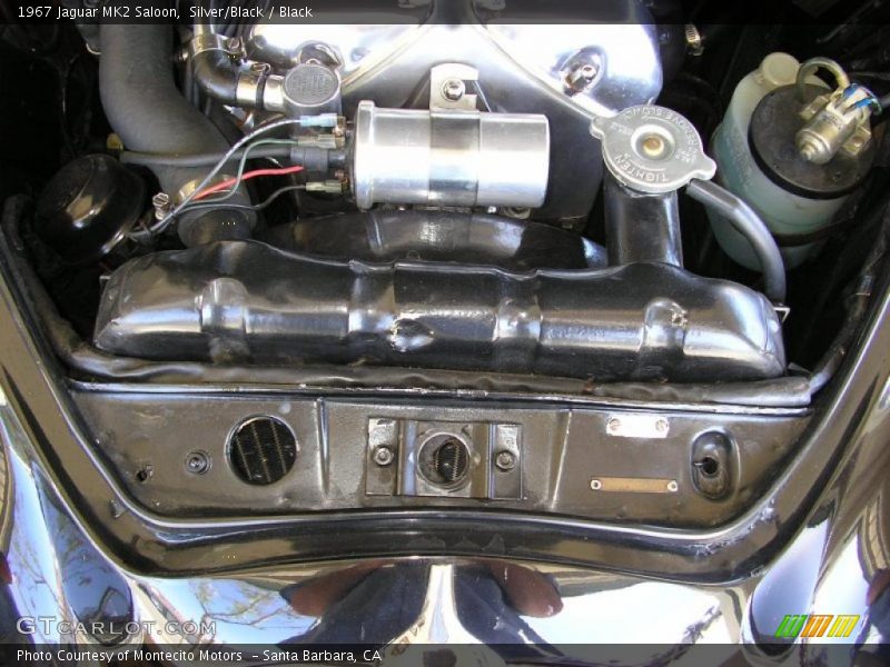 Silver/Black / Black 1967 Jaguar MK2 Saloon