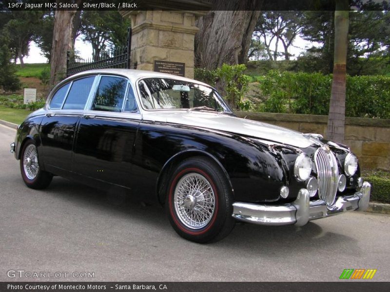 Silver/Black / Black 1967 Jaguar MK2 Saloon