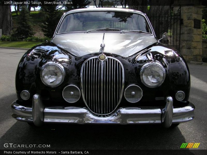 Silver/Black / Black 1967 Jaguar MK2 Saloon