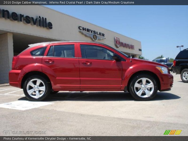 Inferno Red Crystal Pearl / Dark Slate Gray/Medium Graystone 2010 Dodge Caliber Mainstreet