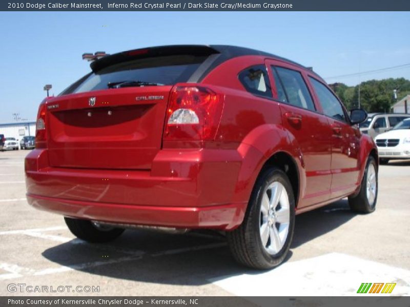 Inferno Red Crystal Pearl / Dark Slate Gray/Medium Graystone 2010 Dodge Caliber Mainstreet