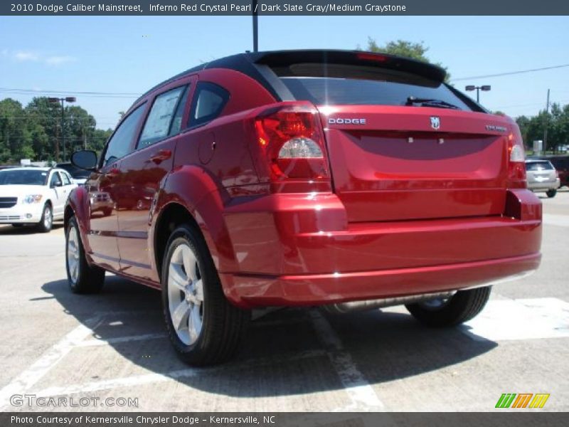 Inferno Red Crystal Pearl / Dark Slate Gray/Medium Graystone 2010 Dodge Caliber Mainstreet