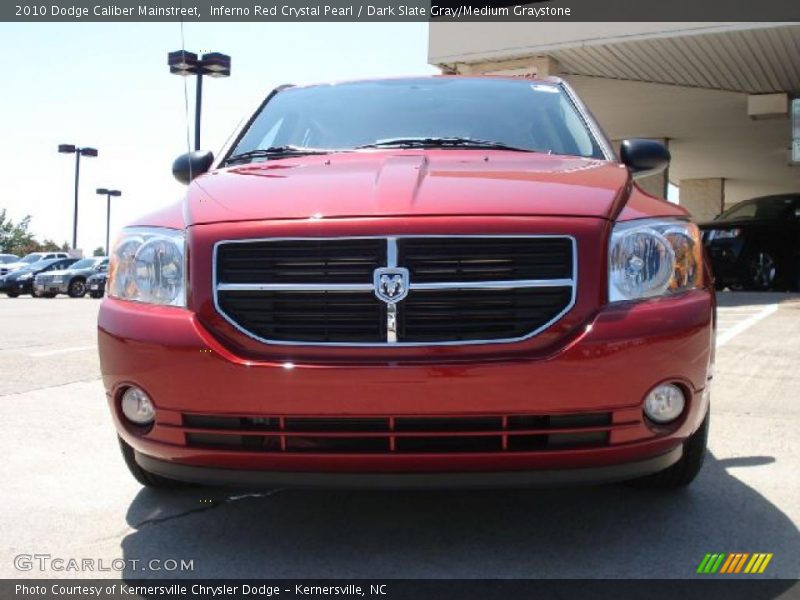 Inferno Red Crystal Pearl / Dark Slate Gray/Medium Graystone 2010 Dodge Caliber Mainstreet