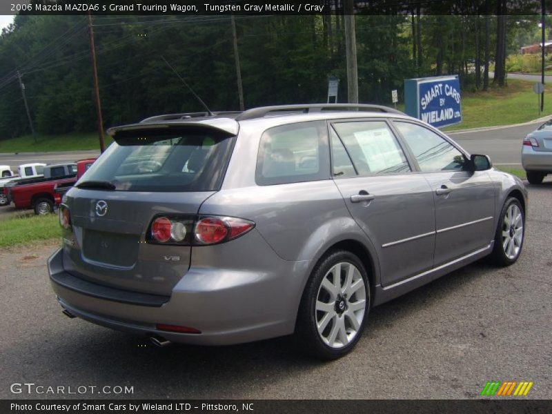 Tungsten Gray Metallic / Gray 2006 Mazda MAZDA6 s Grand Touring Wagon