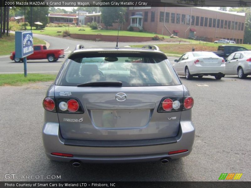 Tungsten Gray Metallic / Gray 2006 Mazda MAZDA6 s Grand Touring Wagon