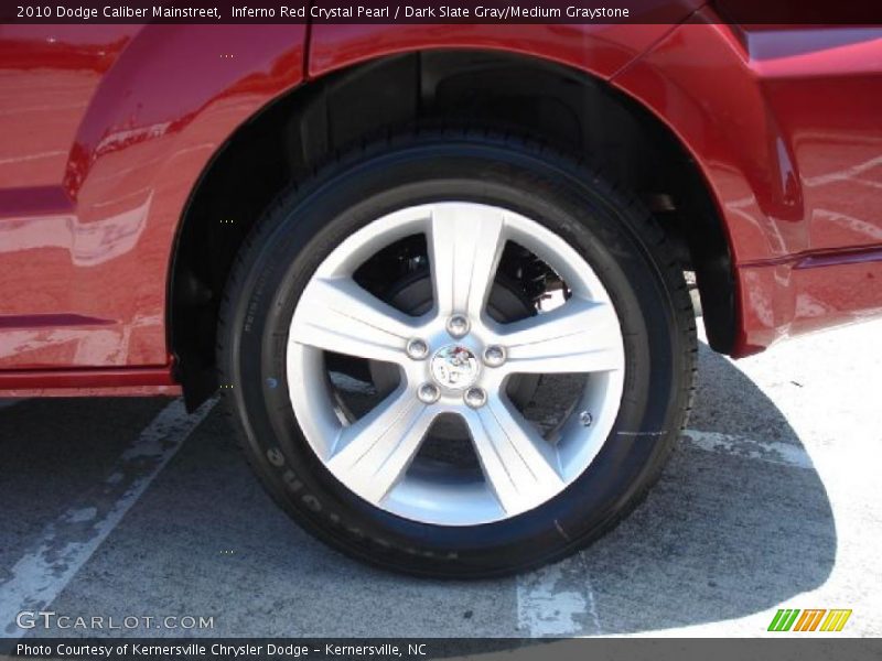 Inferno Red Crystal Pearl / Dark Slate Gray/Medium Graystone 2010 Dodge Caliber Mainstreet