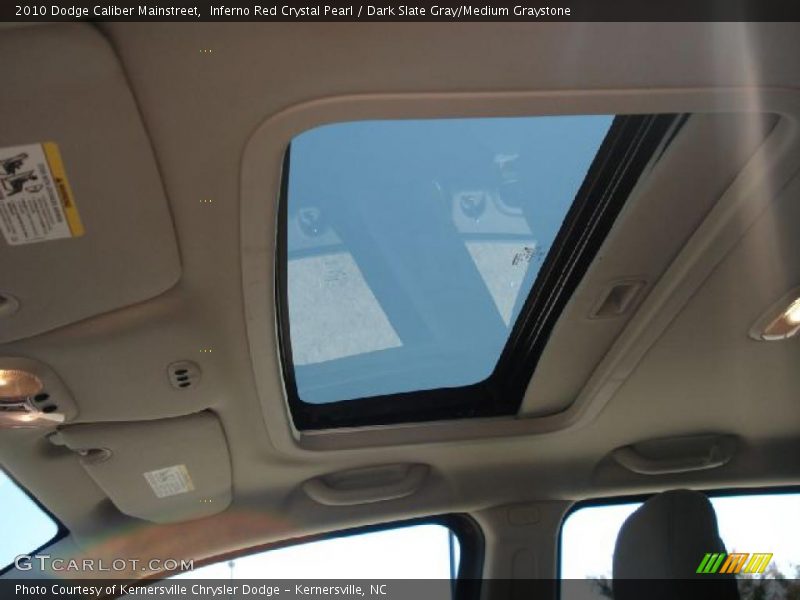 Inferno Red Crystal Pearl / Dark Slate Gray/Medium Graystone 2010 Dodge Caliber Mainstreet