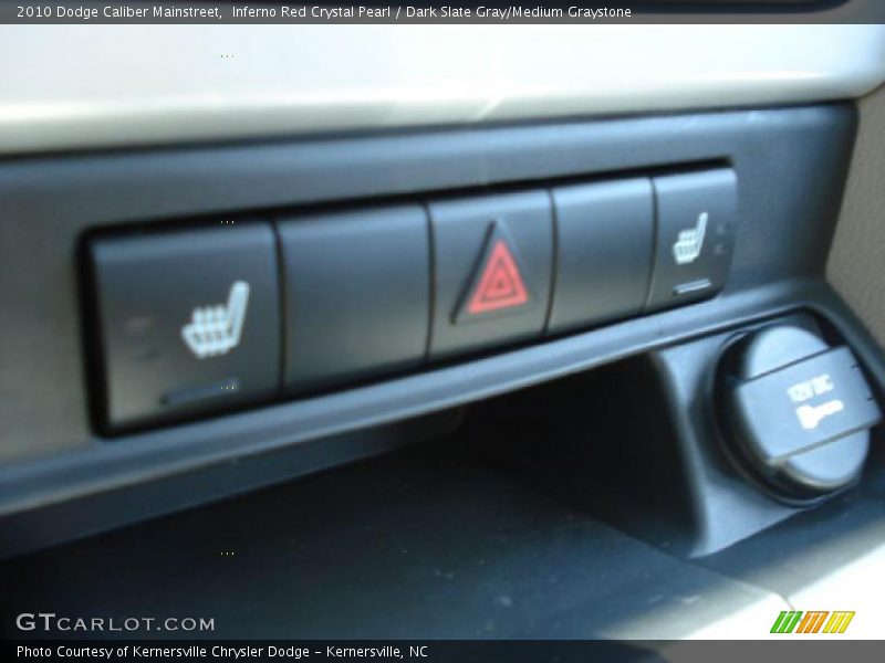 Inferno Red Crystal Pearl / Dark Slate Gray/Medium Graystone 2010 Dodge Caliber Mainstreet