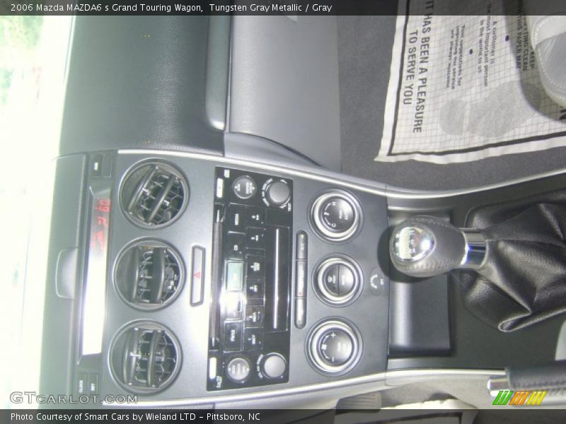Tungsten Gray Metallic / Gray 2006 Mazda MAZDA6 s Grand Touring Wagon