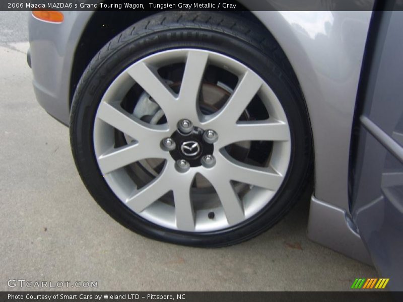 Tungsten Gray Metallic / Gray 2006 Mazda MAZDA6 s Grand Touring Wagon