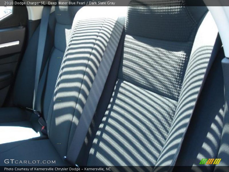 Deep Water Blue Pearl / Dark Slate Gray 2010 Dodge Charger SE