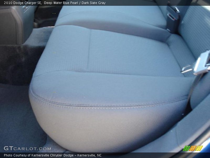 Deep Water Blue Pearl / Dark Slate Gray 2010 Dodge Charger SE