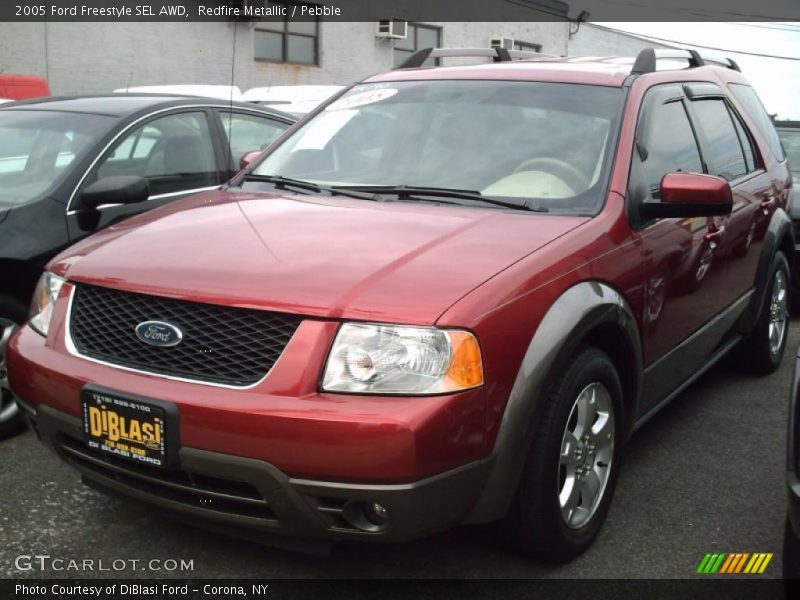Redfire Metallic / Pebble 2005 Ford Freestyle SEL AWD
