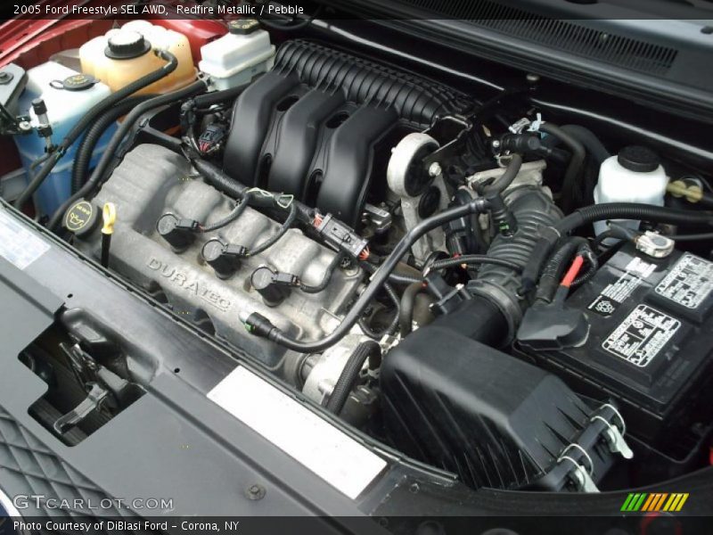 Redfire Metallic / Pebble 2005 Ford Freestyle SEL AWD