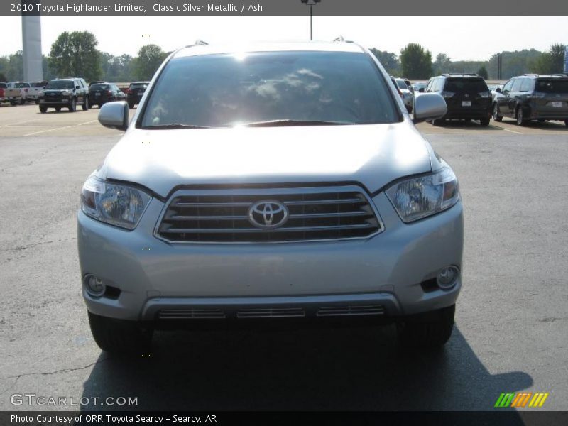 Classic Silver Metallic / Ash 2010 Toyota Highlander Limited