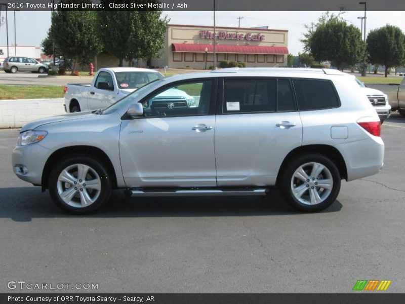 Classic Silver Metallic / Ash 2010 Toyota Highlander Limited
