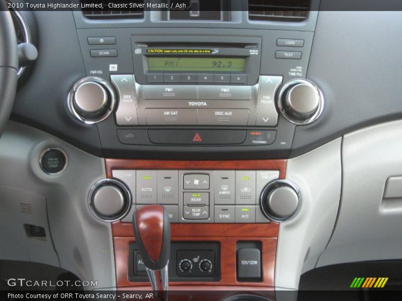 Classic Silver Metallic / Ash 2010 Toyota Highlander Limited