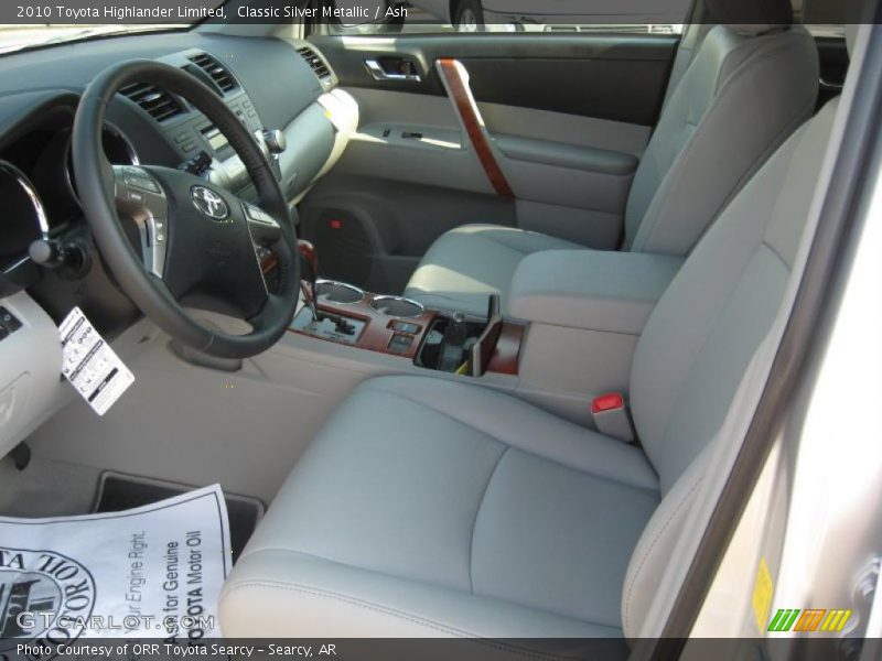 Classic Silver Metallic / Ash 2010 Toyota Highlander Limited