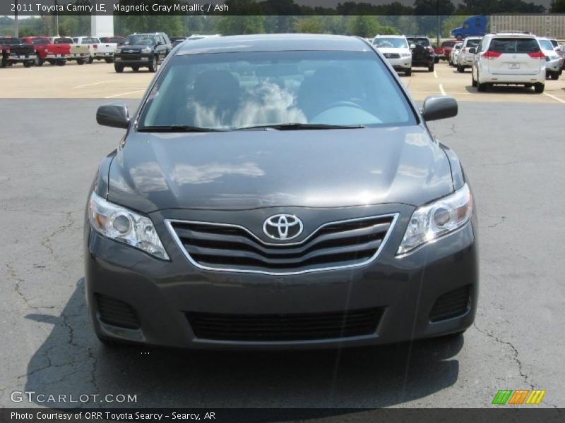 Magnetic Gray Metallic / Ash 2011 Toyota Camry LE