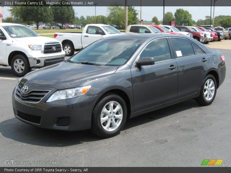 Magnetic Gray Metallic / Ash 2011 Toyota Camry LE