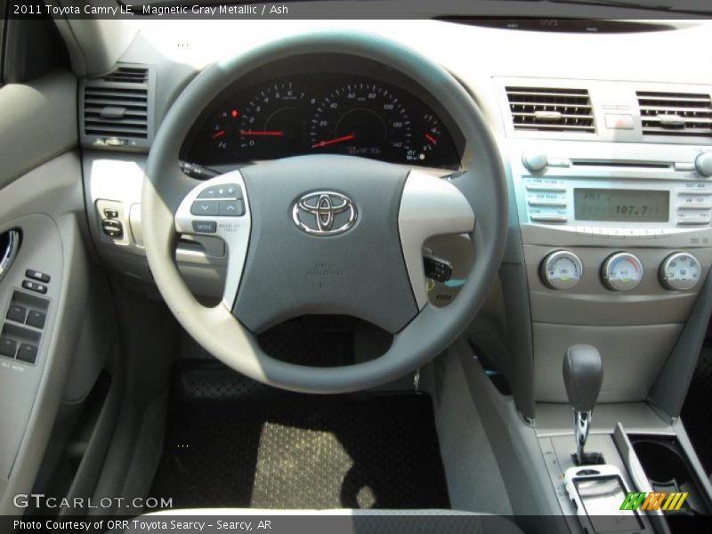 Magnetic Gray Metallic / Ash 2011 Toyota Camry LE