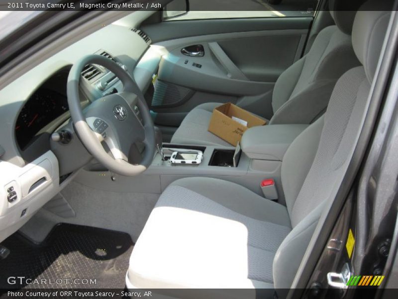 Magnetic Gray Metallic / Ash 2011 Toyota Camry LE