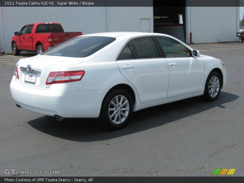 Super White / Bisque 2011 Toyota Camry XLE V6