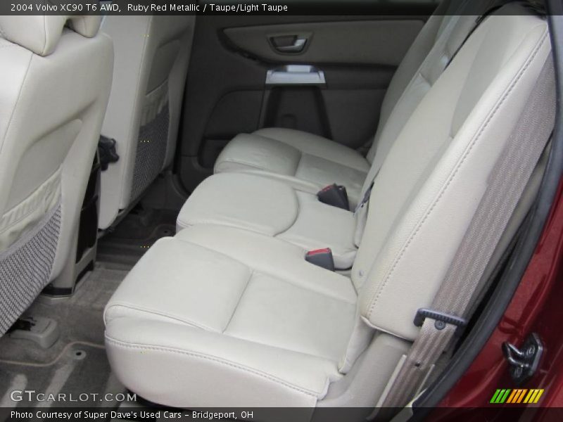 Ruby Red Metallic / Taupe/Light Taupe 2004 Volvo XC90 T6 AWD