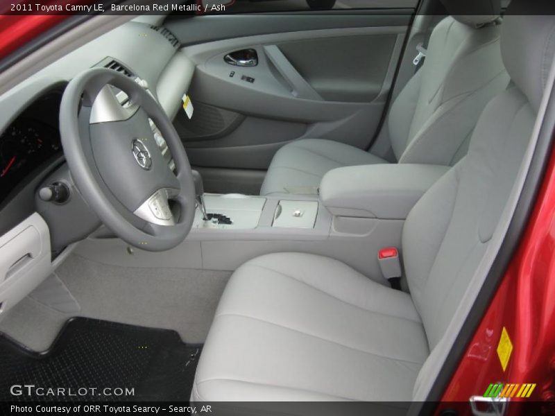 Barcelona Red Metallic / Ash 2011 Toyota Camry LE