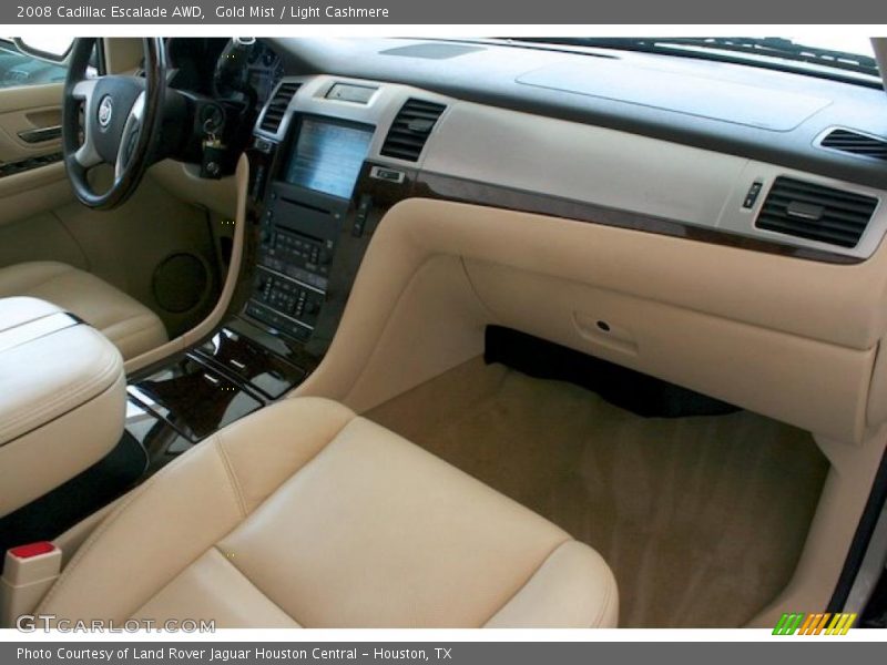 Gold Mist / Light Cashmere 2008 Cadillac Escalade AWD