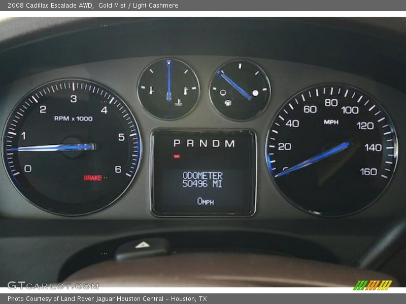 Gold Mist / Light Cashmere 2008 Cadillac Escalade AWD