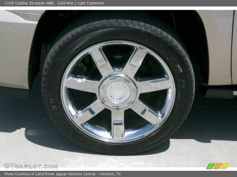 Gold Mist / Light Cashmere 2008 Cadillac Escalade AWD