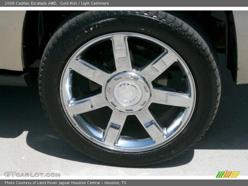 Gold Mist / Light Cashmere 2008 Cadillac Escalade AWD