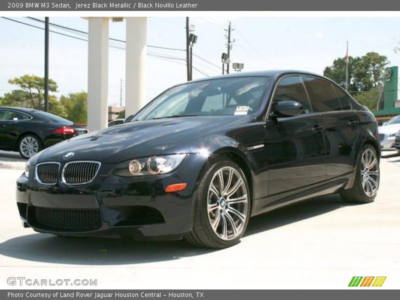 Jerez Black Metallic / Black Novillo Leather 2009 BMW M3 Sedan