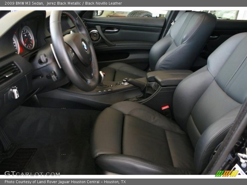 Jerez Black Metallic / Black Novillo Leather 2009 BMW M3 Sedan