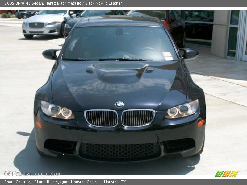 Jerez Black Metallic / Black Novillo Leather 2009 BMW M3 Sedan