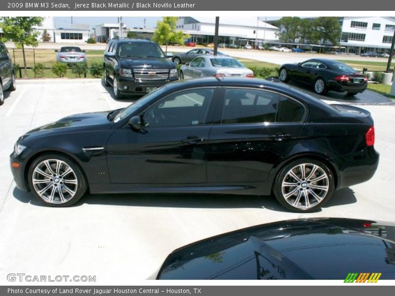 Jerez Black Metallic / Black Novillo Leather 2009 BMW M3 Sedan
