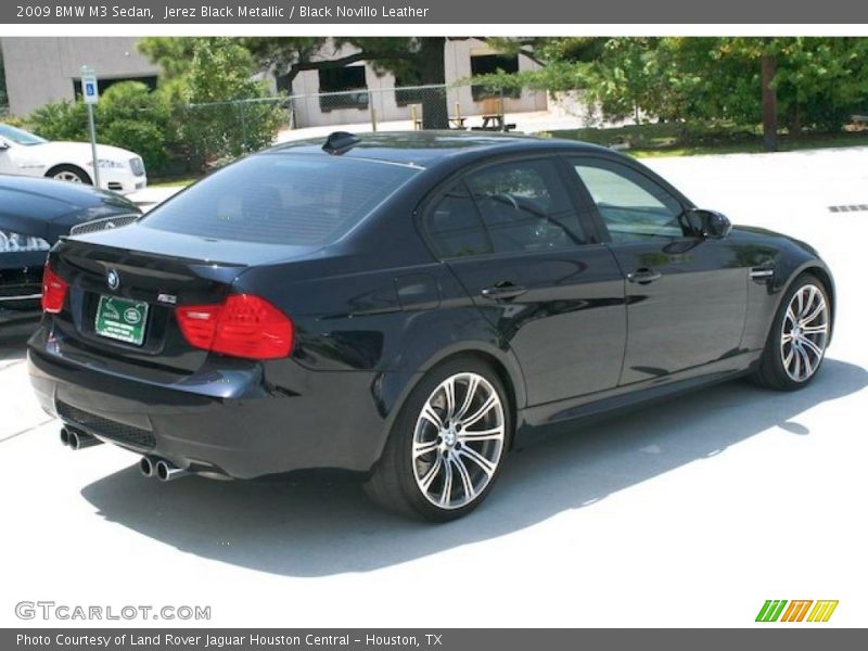 Jerez Black Metallic / Black Novillo Leather 2009 BMW M3 Sedan