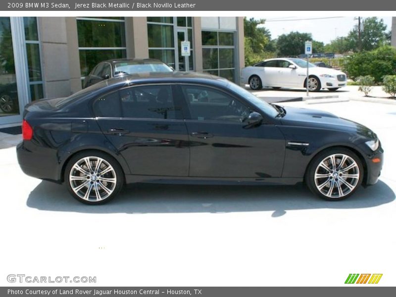 Jerez Black Metallic / Black Novillo Leather 2009 BMW M3 Sedan