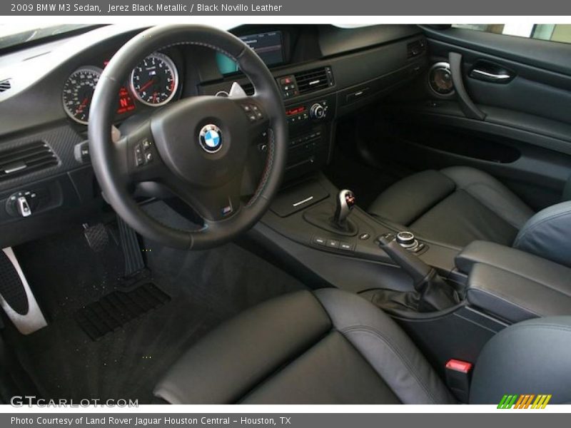 Jerez Black Metallic / Black Novillo Leather 2009 BMW M3 Sedan