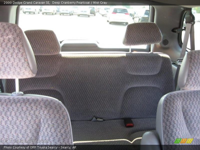 Deep Cranberry Pearlcoat / Mist Gray 2000 Dodge Grand Caravan SE