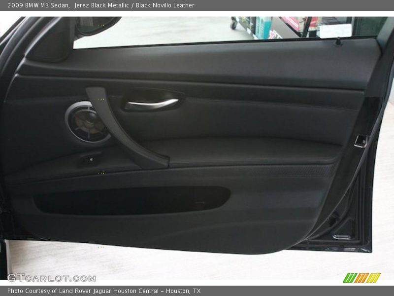 Jerez Black Metallic / Black Novillo Leather 2009 BMW M3 Sedan