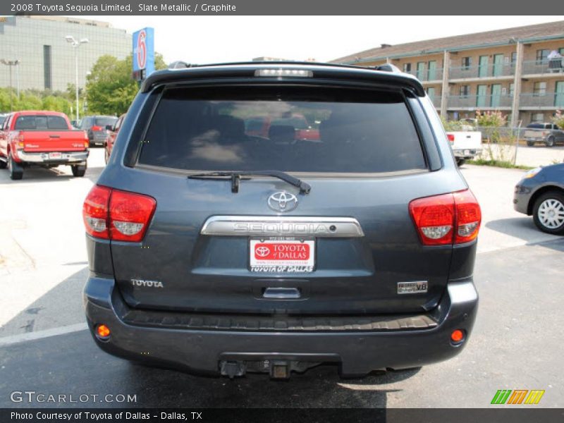 Slate Metallic / Graphite 2008 Toyota Sequoia Limited