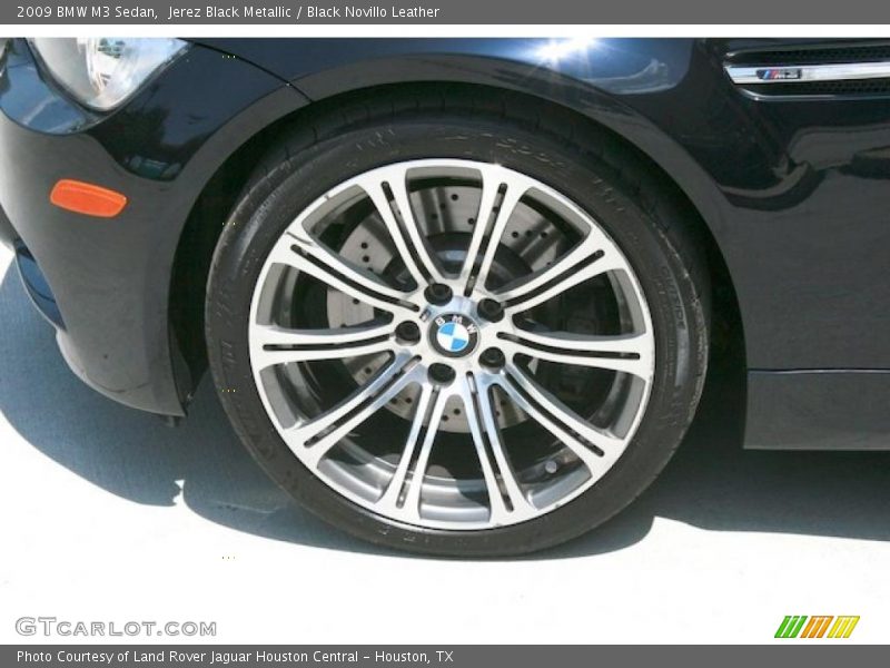 Jerez Black Metallic / Black Novillo Leather 2009 BMW M3 Sedan