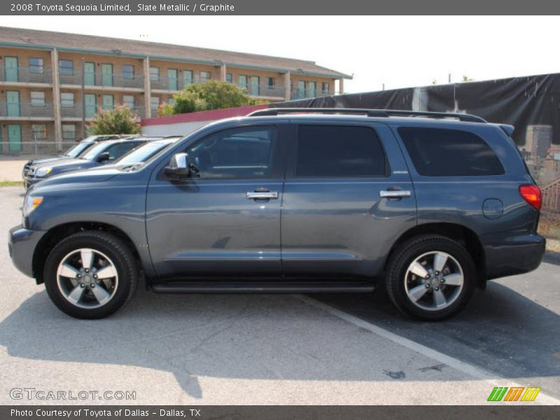 Slate Metallic / Graphite 2008 Toyota Sequoia Limited