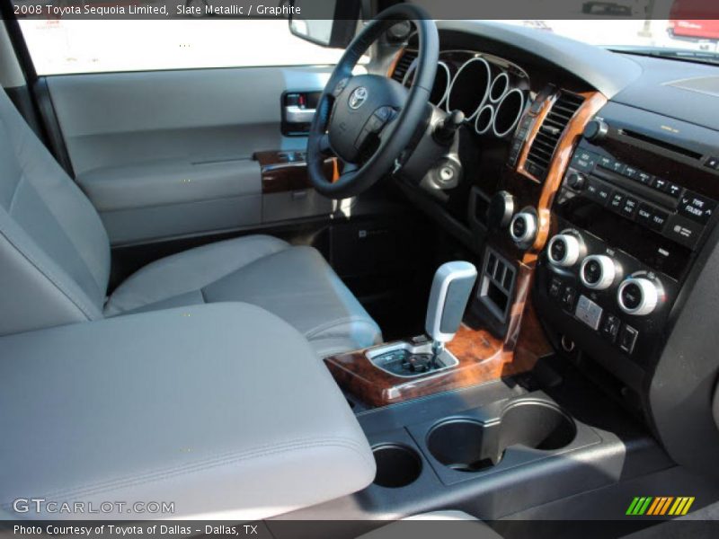 Slate Metallic / Graphite 2008 Toyota Sequoia Limited