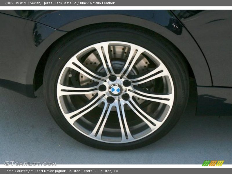 Jerez Black Metallic / Black Novillo Leather 2009 BMW M3 Sedan